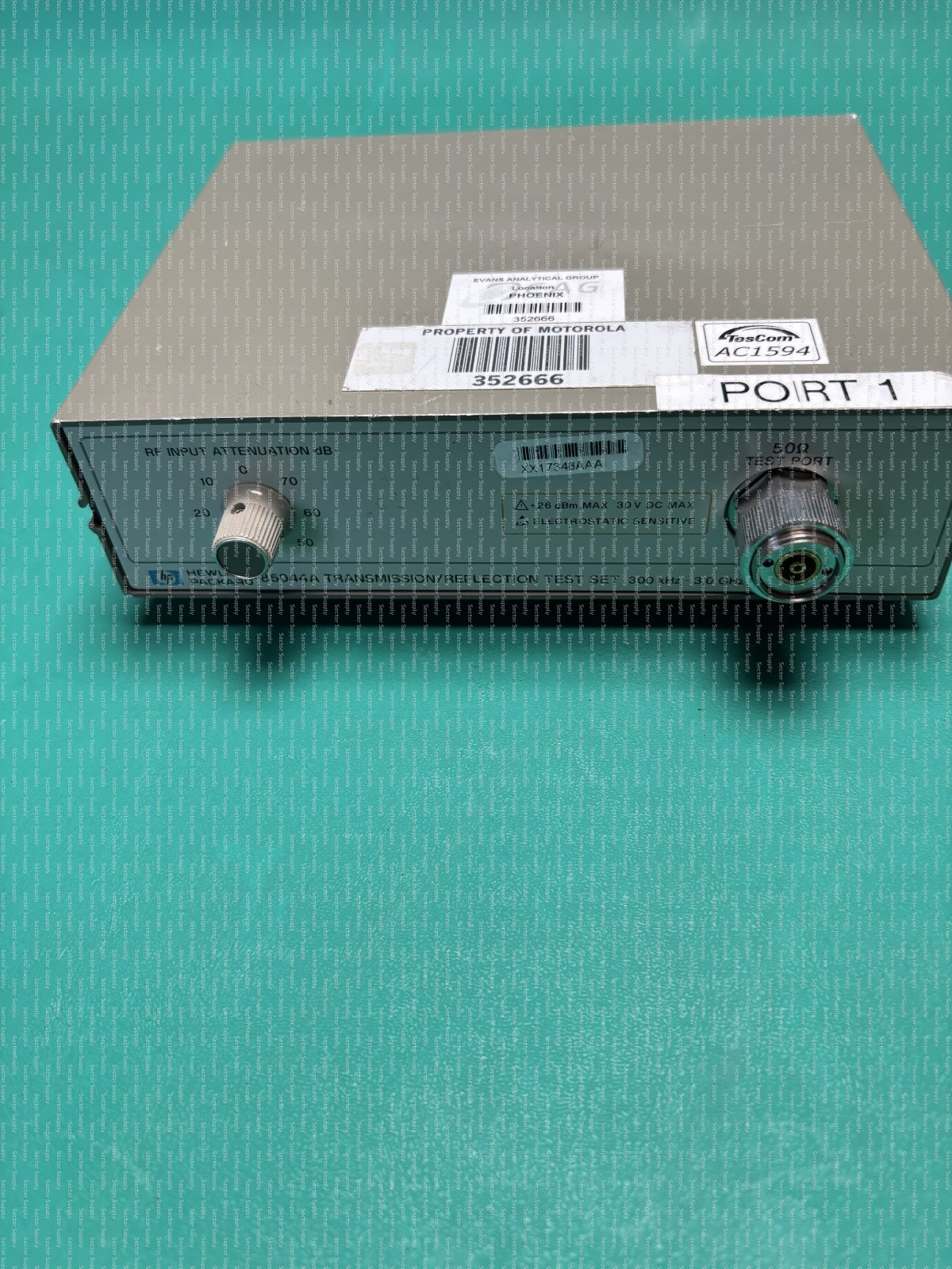 85044A HEWLETT-PACKARD HP  TRANSMISSION/REFLECTION TEST SET