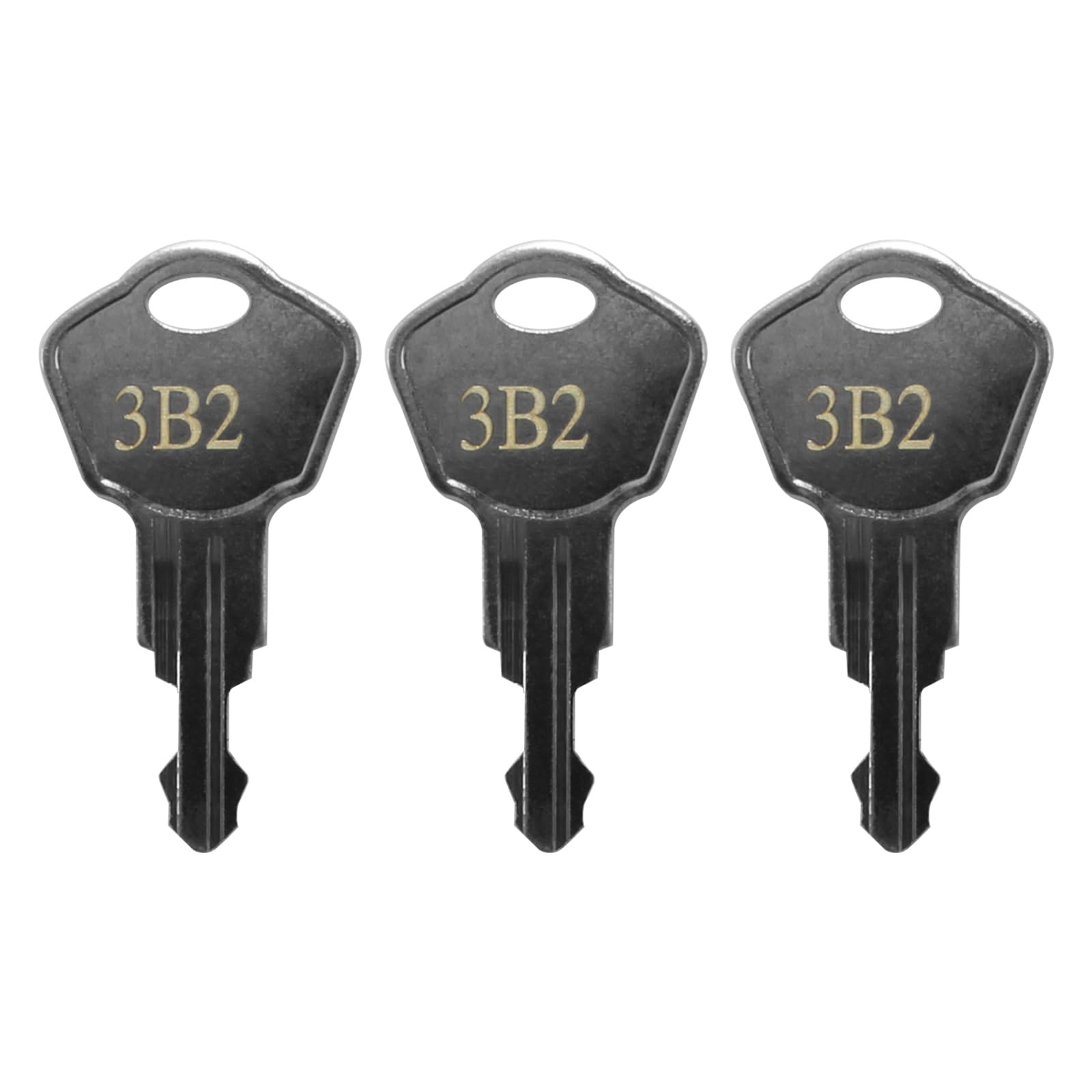 Sentry Safe Replacement Keys Model 1100-Codes 3B2 for 3B2, Silver