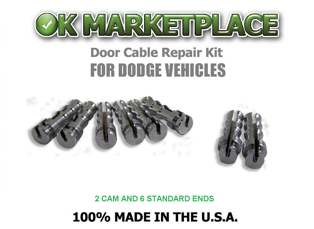 Dodge Dakota Pickup Truck/Dakota Truck Cable Repair Kit (Suicide Door) #DAK2B6A