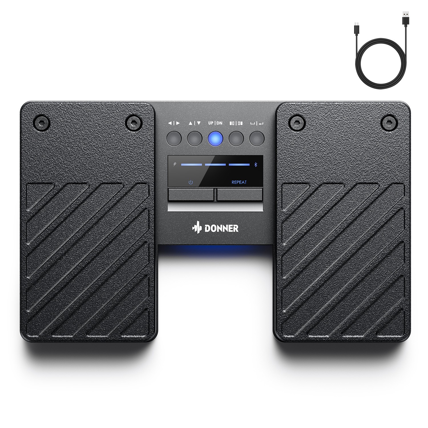 🔥 Donner DBM-50 Wireless Bluetooth Page Turner Foot Pedal for iPad Tablet Phone