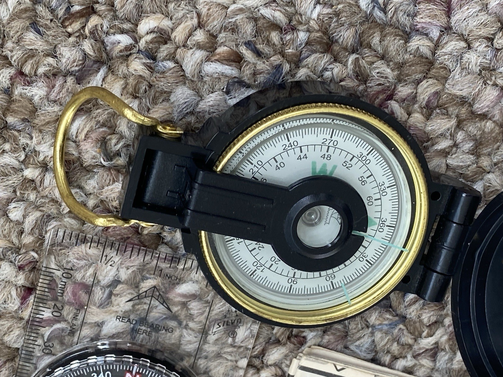 2 Silva Polaris & Lensatic Military Engineering Compass MLE / 15