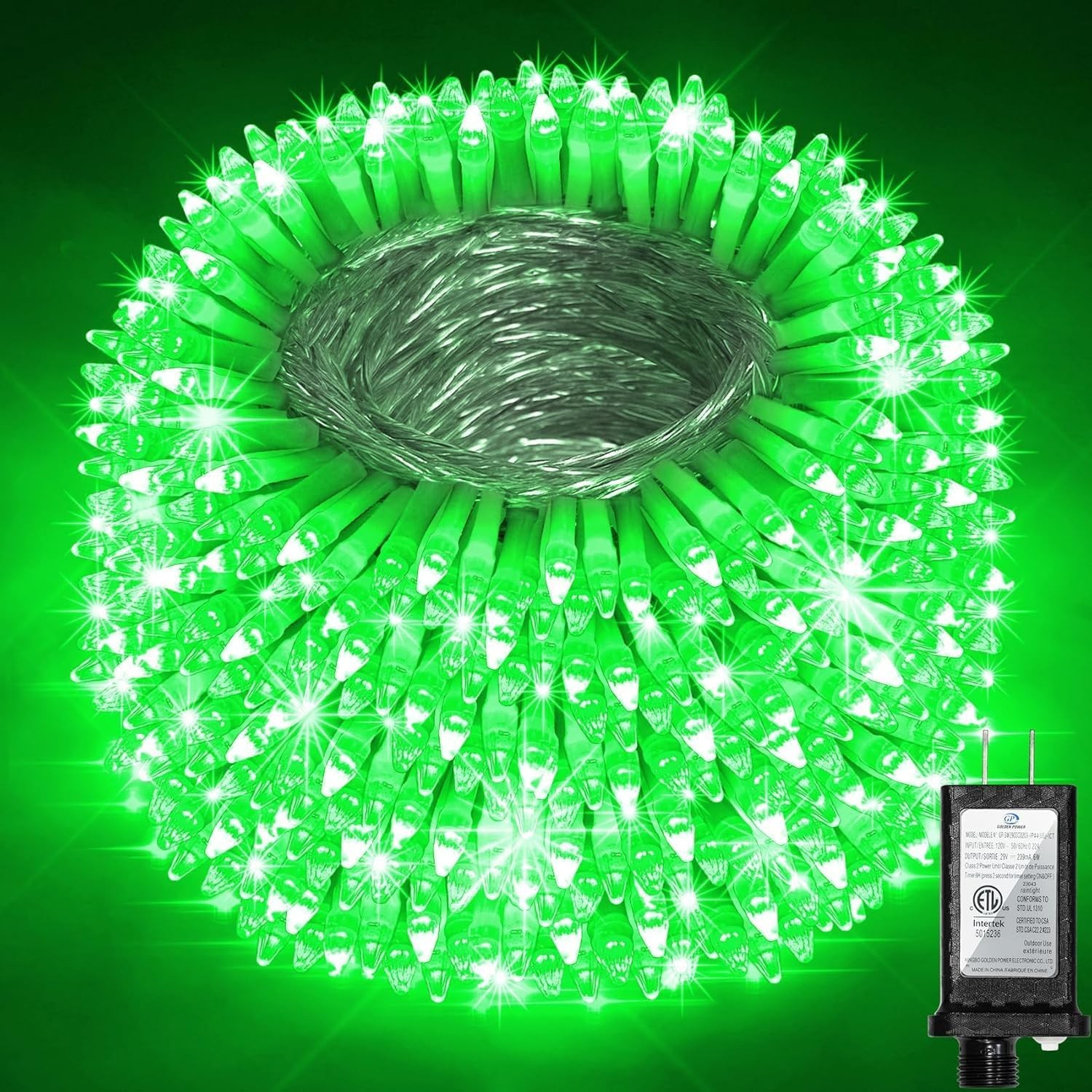 1500 LED 470FT Christmas String Lights Outdoor, 12 Pro 1500 470FT, Green