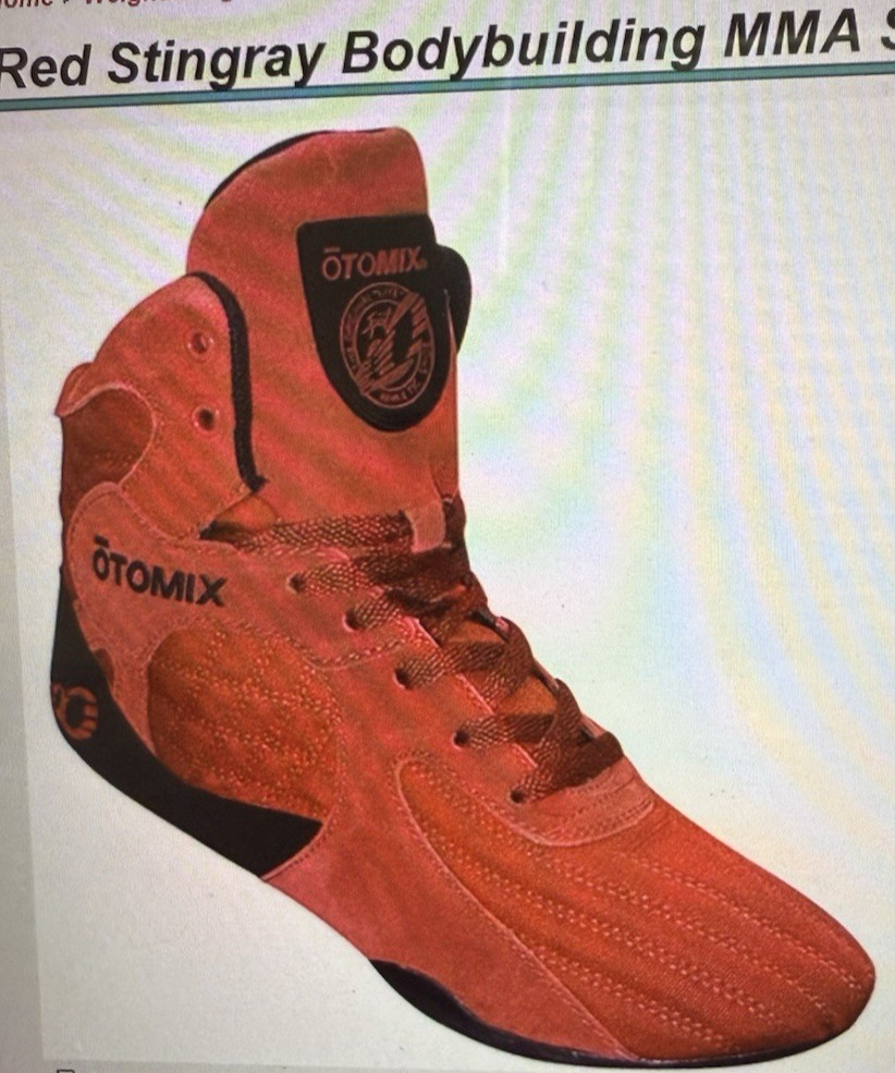 Otomix- Red Stingray Bodybuilding Trainer Shoes
