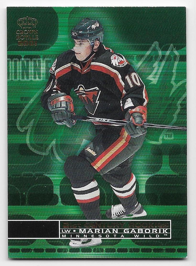 00/01 CROWN ROYALE 21st CENTURY ROOKIES Hockey (#1-25) U-Pick From List