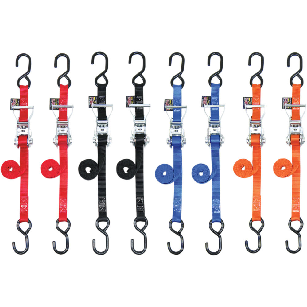 Powertye Mfg Ratchet Tie-Down - 1" - Orange | 32279