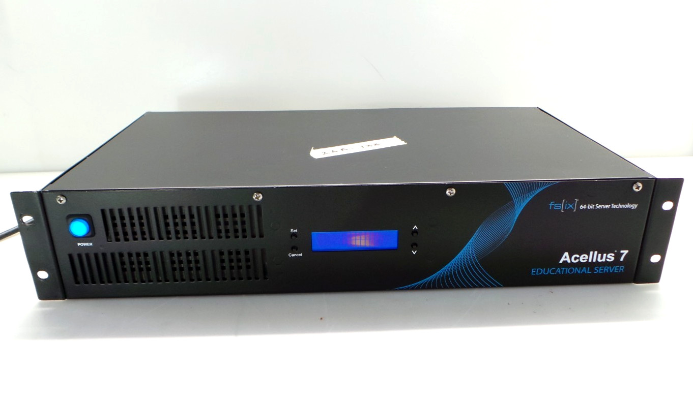Acellus 7 EDUCATION SERVER fs[ix] 64 bit Server Technology - Power Tested only