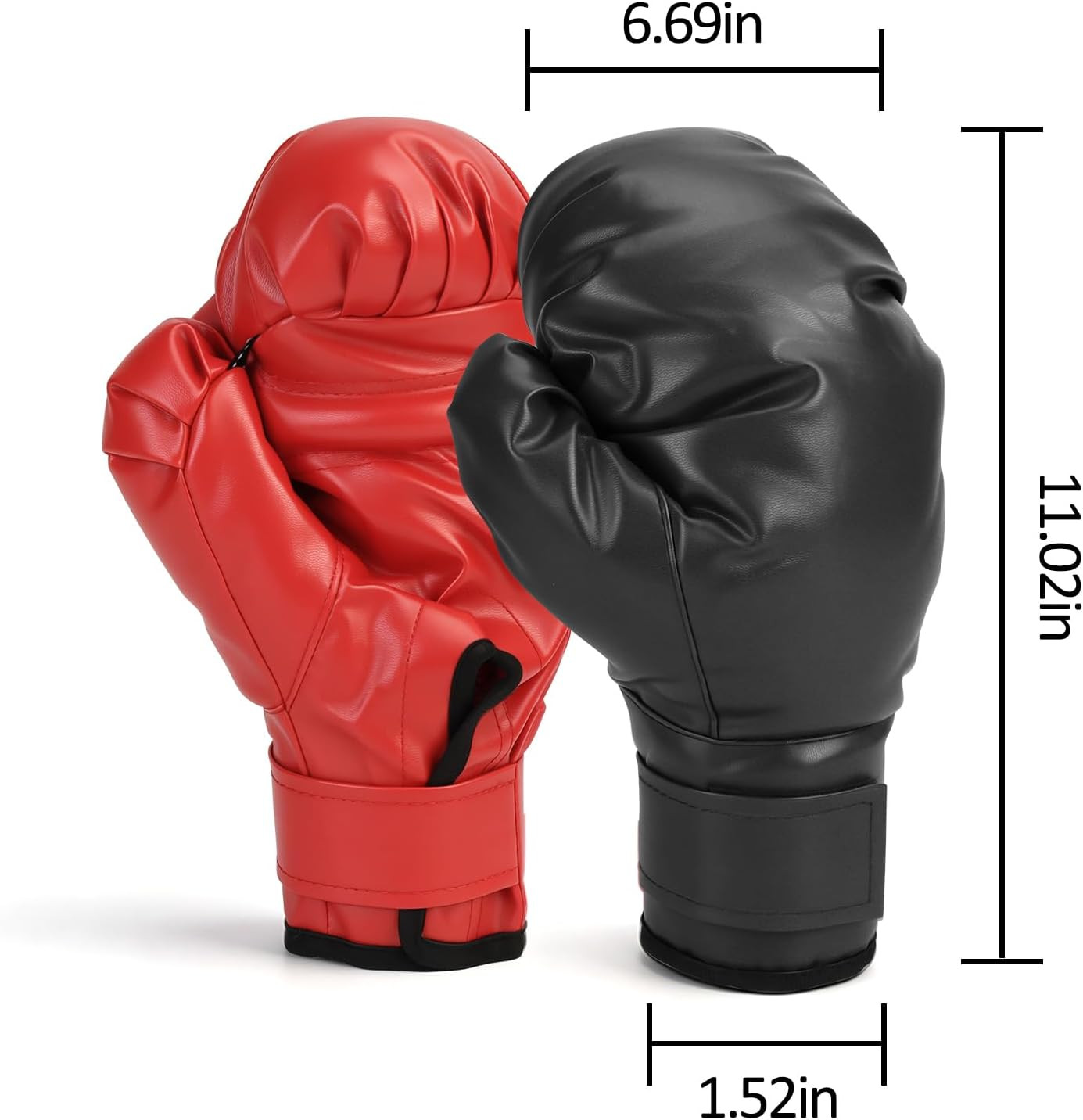 2 Pairs Boxing Gloves Set, Boxing Training Gloves for Playing Practice Suitable