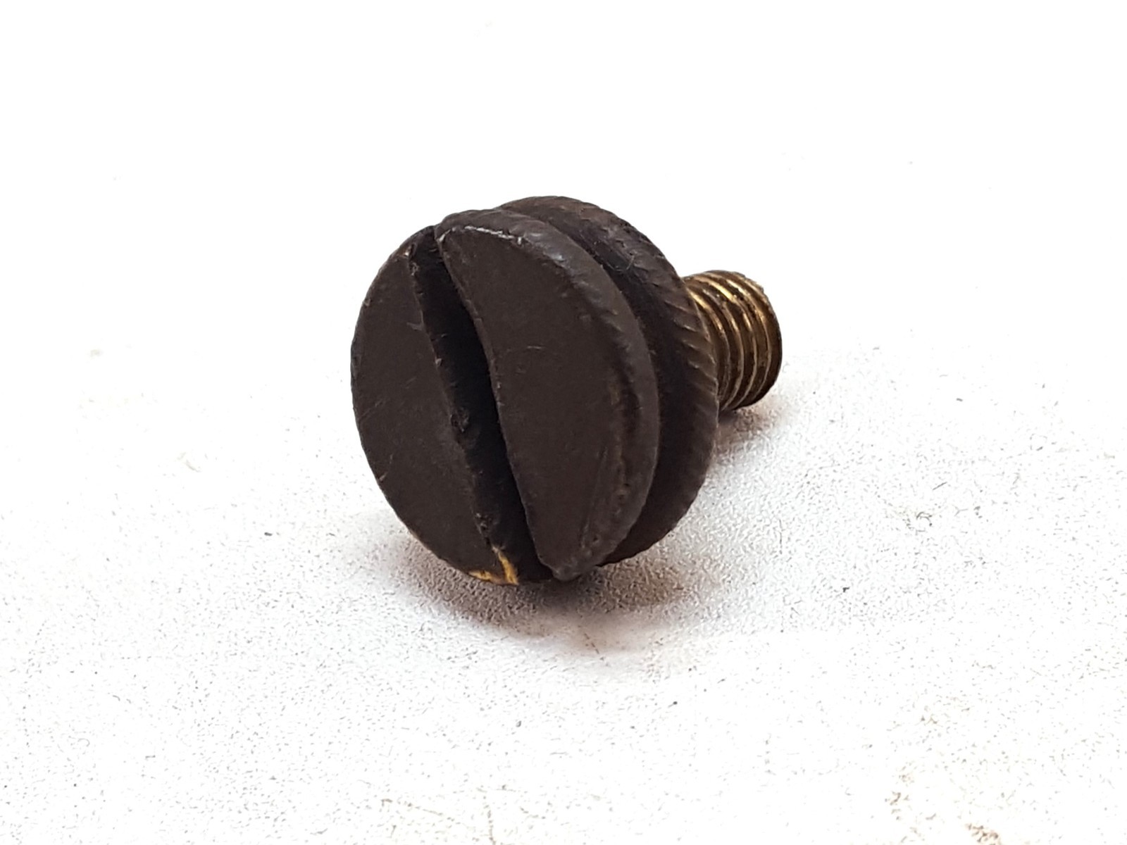 4077 Stanley No. 45; Large Head Slotted Brass Screw