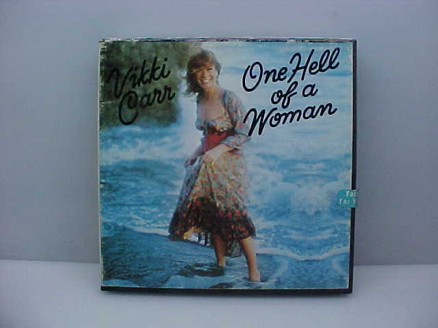 Vikki Carr One Hell of a Woman Reel To Reel Tape Free Shipping
