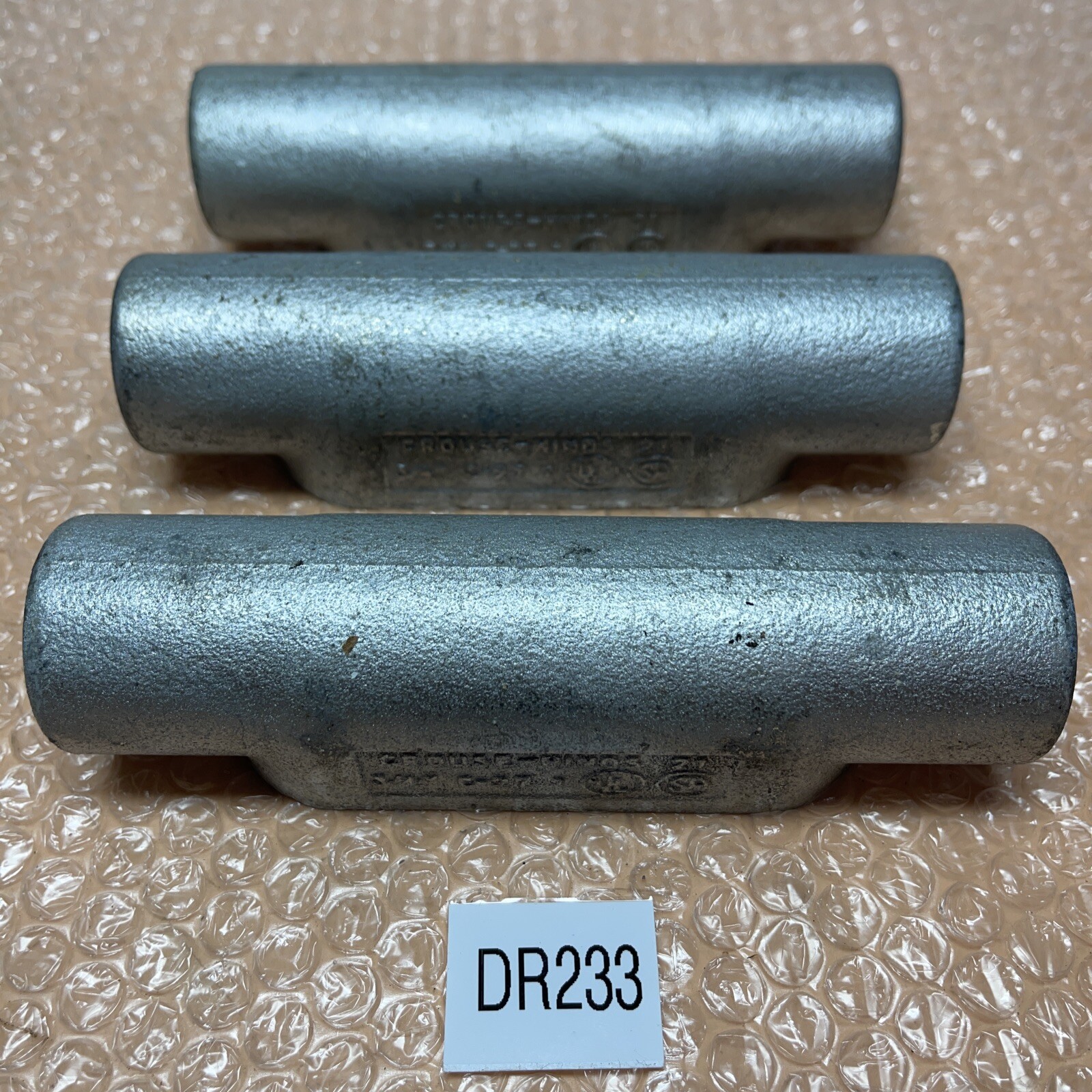 *NEW OLD STOCK* LOT OF 3 Crouse-Hinds C-27 Form Condulet Body 3/4" + Warranty!