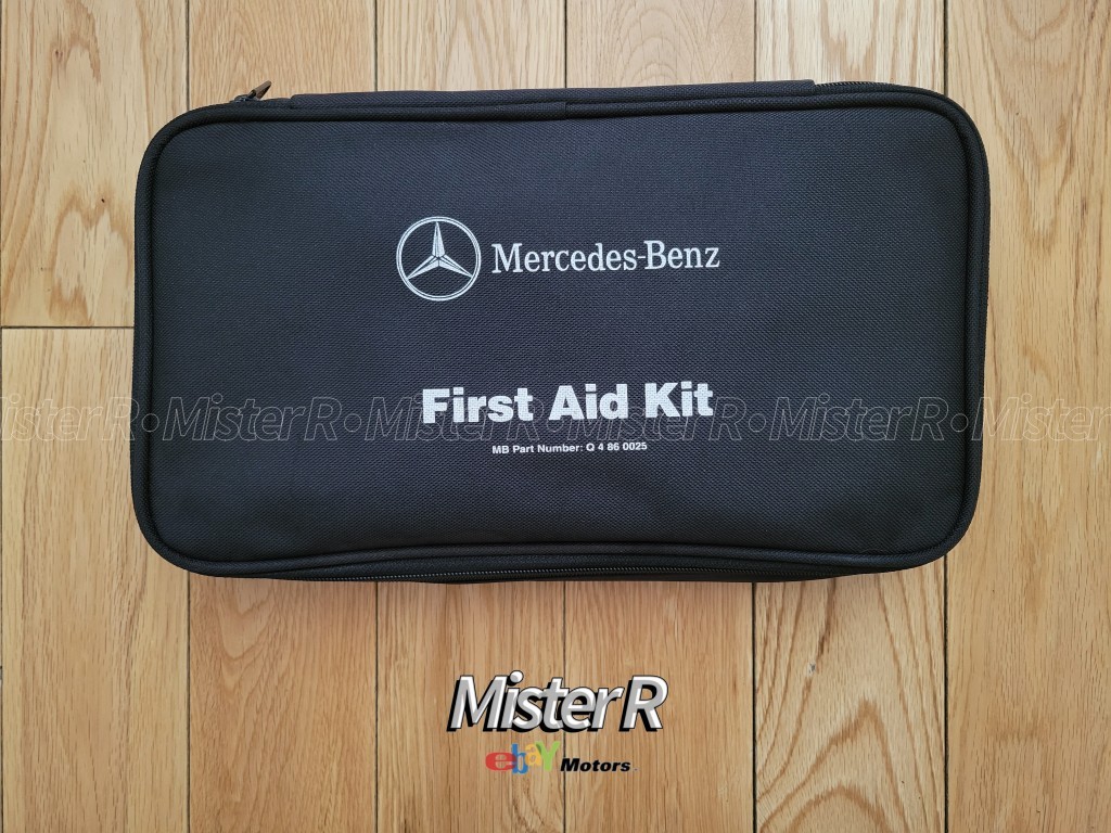 Mercedes-Benz • Emergency First Aid Kit •  Like New OEM E-Series • #Q4860025