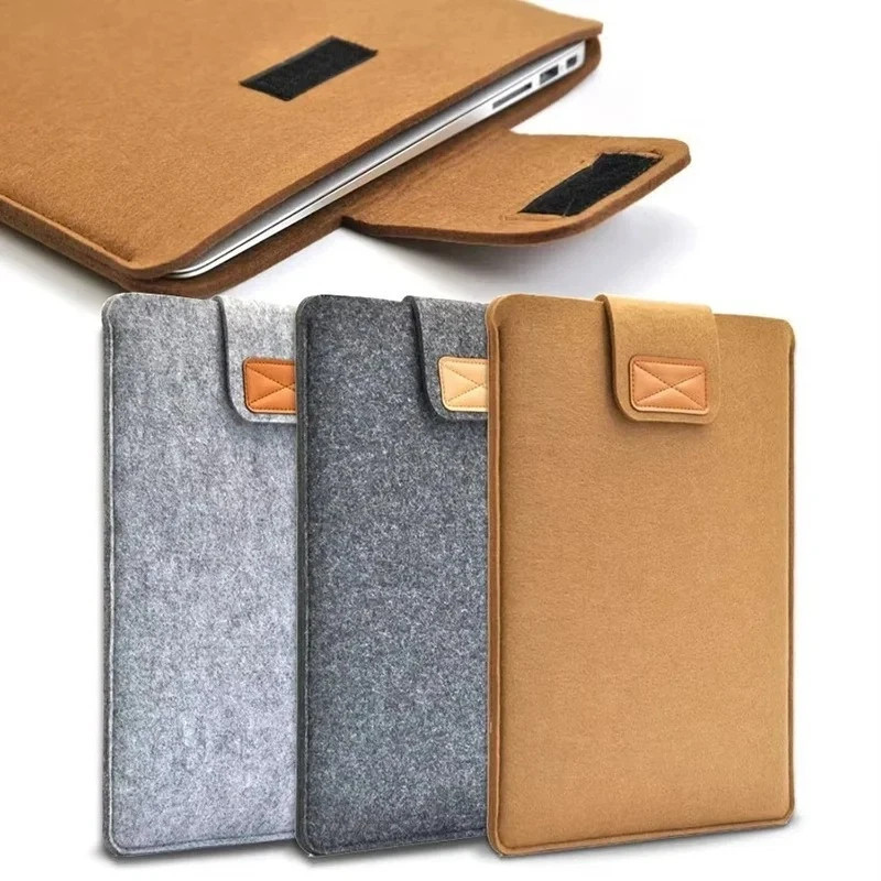 Felt Laptop and Tablet Sleeve Anti‑Scratch Protection Case Bag 11/13/15 Inch