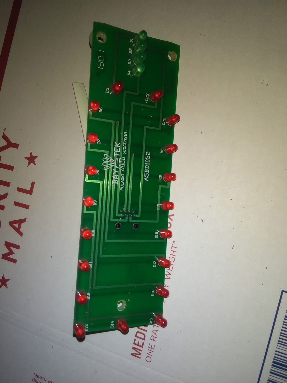 whistlestop arcade redemption pcb part #51