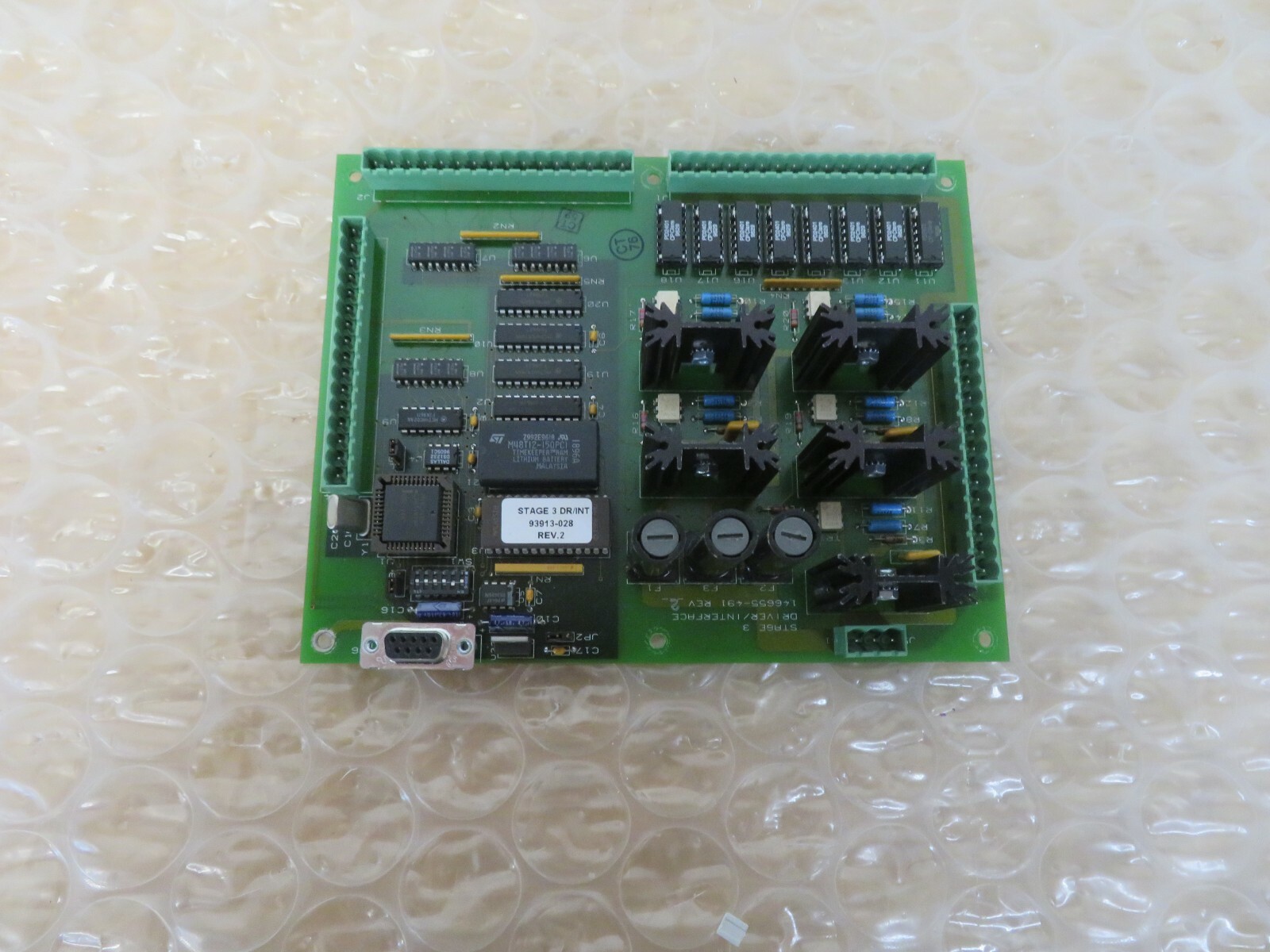 EPAC Amsco/Steris Stage 3 Driver Interface 146655-491 Rev 02 (19297)