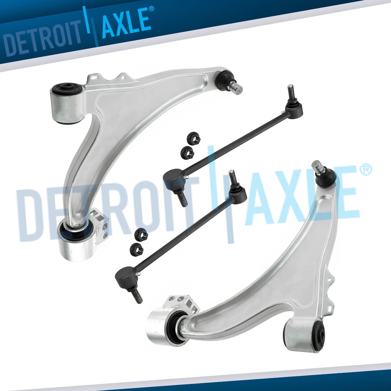 Front Lower Control Arms Sway Bars Kit for Chevrolet Malibu Buick LaCrosse Regal