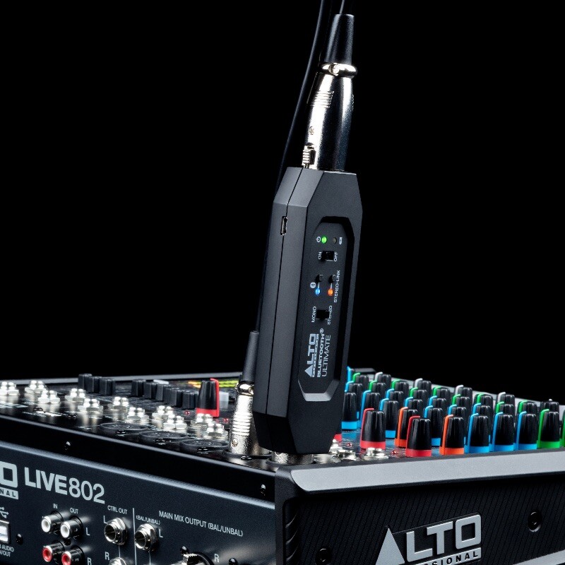 Alto Professional Bluetooth Ultimate Battery-Powered Stereo Bluetooth Receiver