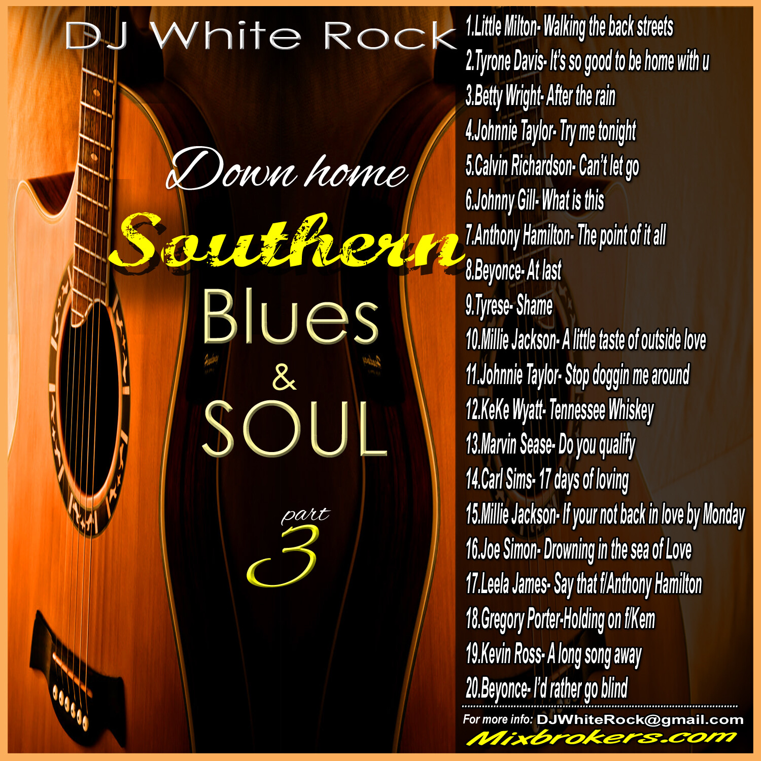 DJ White Rock Down home Southern Blues Pt.3