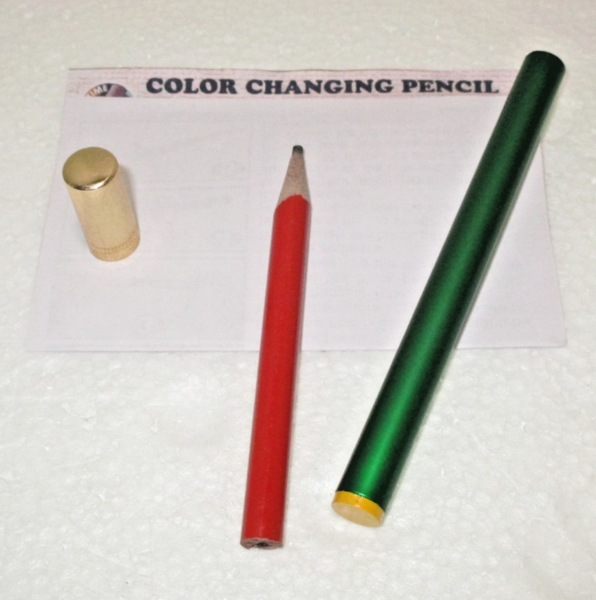 Color Changing Pencil Magic Trick - Close-Up, Street, Walk Around "Easy To Do"