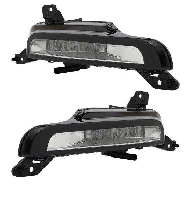 For 2016-2018 Range Rover Evoque LED DRL Daytime Running Fog Light Lamp Pair Set
