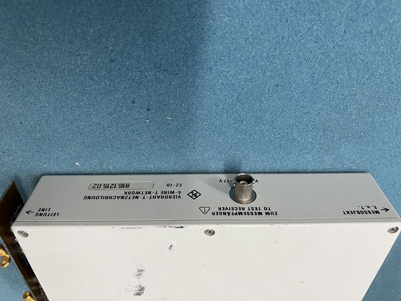 R&S EZ-10 4 wire T -Network
