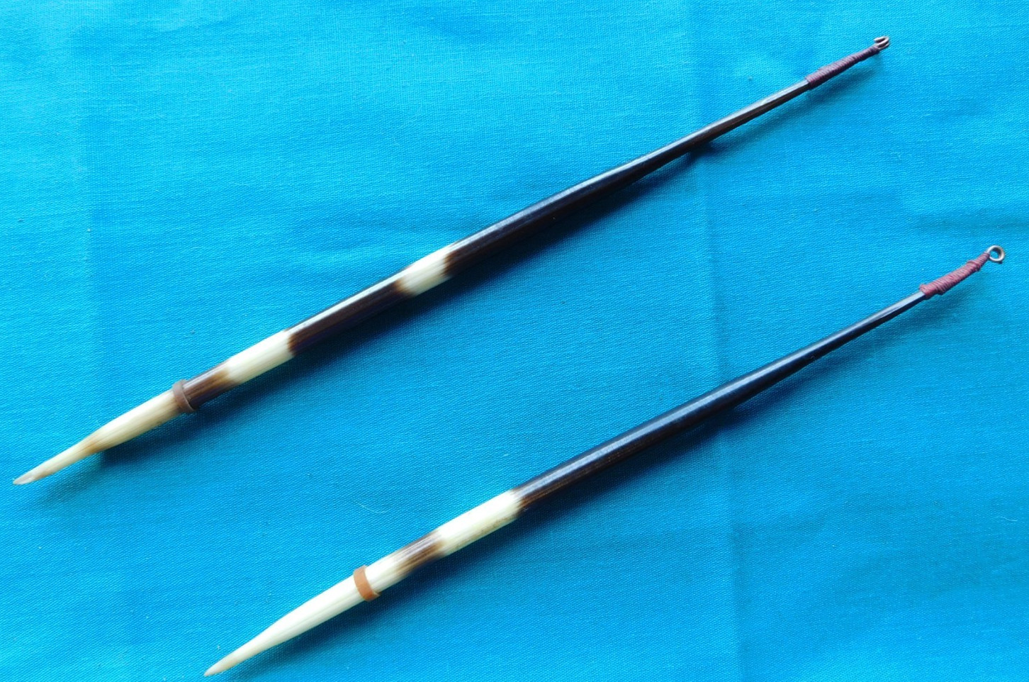 2 Porcupine Quills Float Bobbers 7"+, 8"+