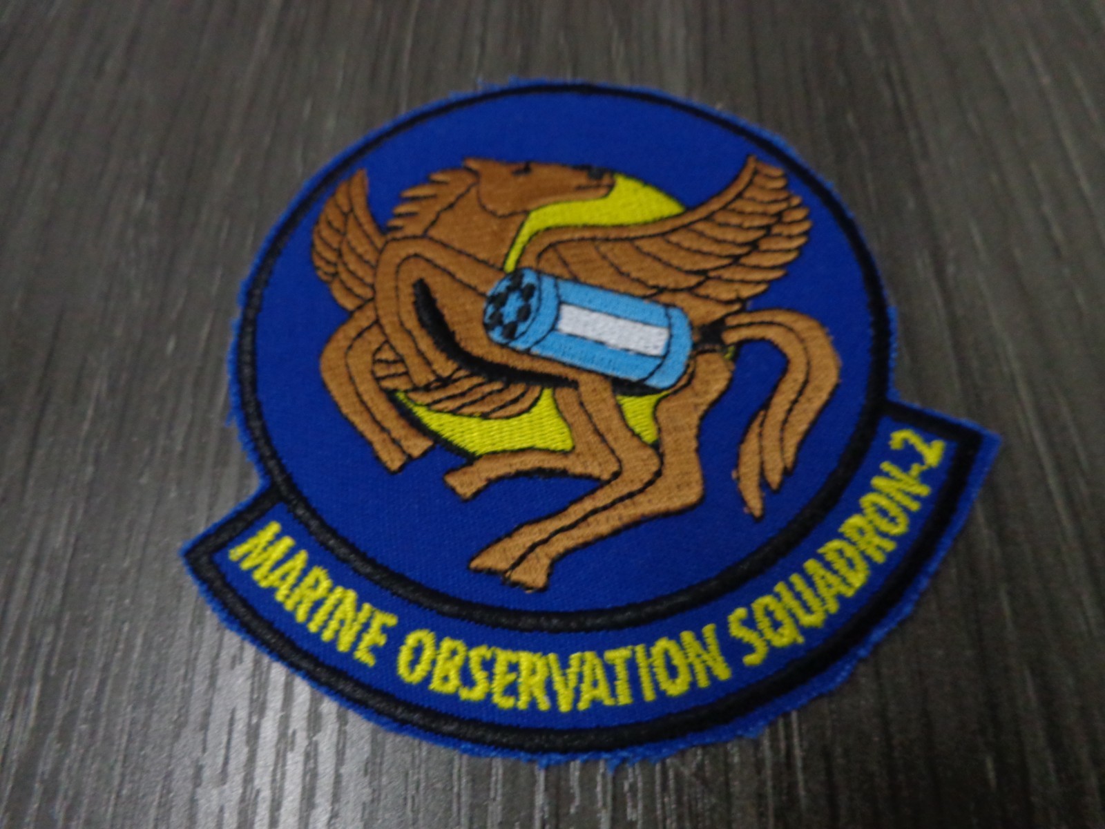 Marine Corps Observation Squadron VMO-2 Patch BLUE COLOR NEW