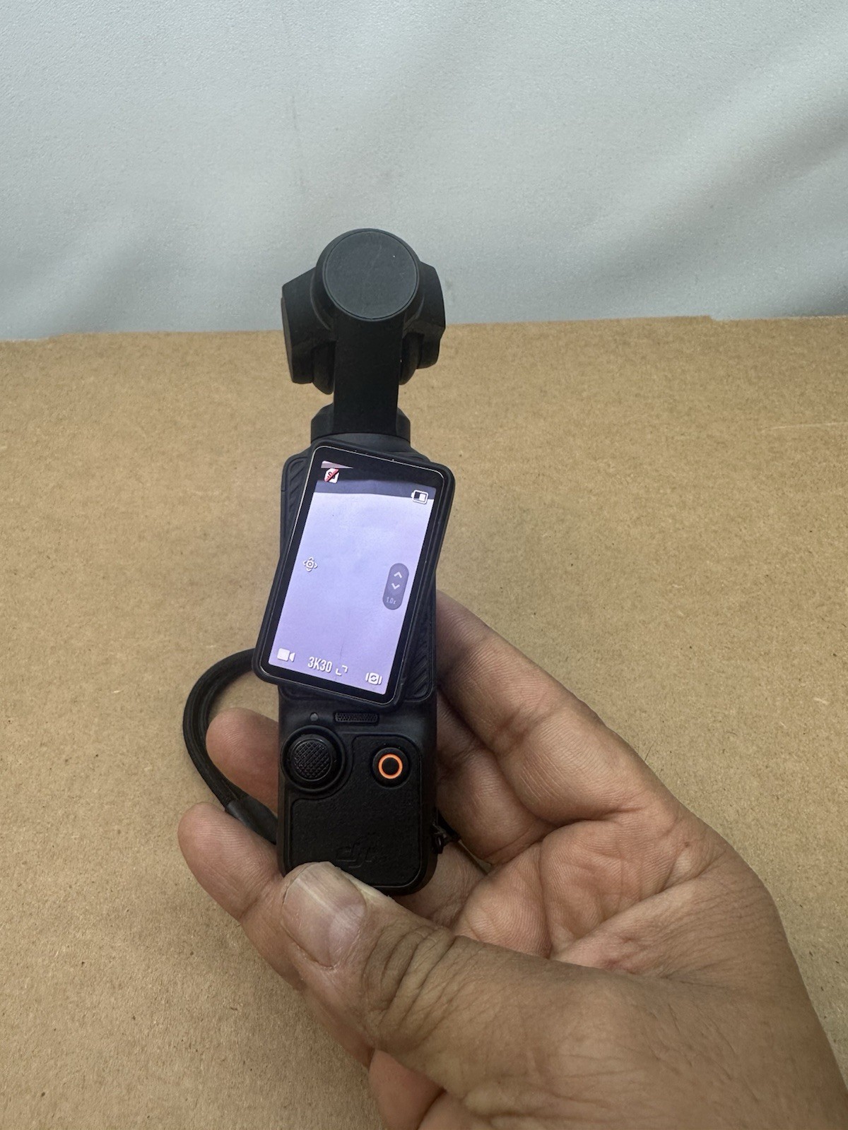 DJI Osmo Pocket 3 Black w/ Case - WORKS - LCD HAS COSMETIC -