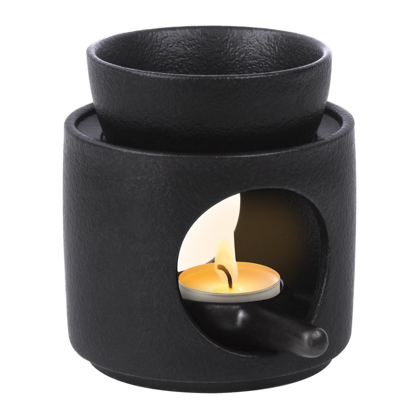Candle Oil Diffuser, Tealight Wax Melt Warmer, Essential Scented Oil Burner w...