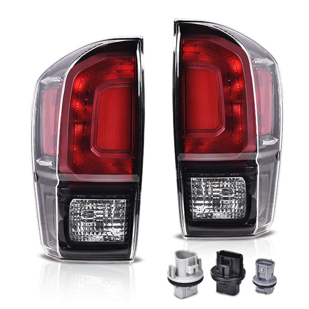 Fit For 2016 2017-2021 Toyota Tacoma TRD Style Rear Tail Lights Lamps Left+Right