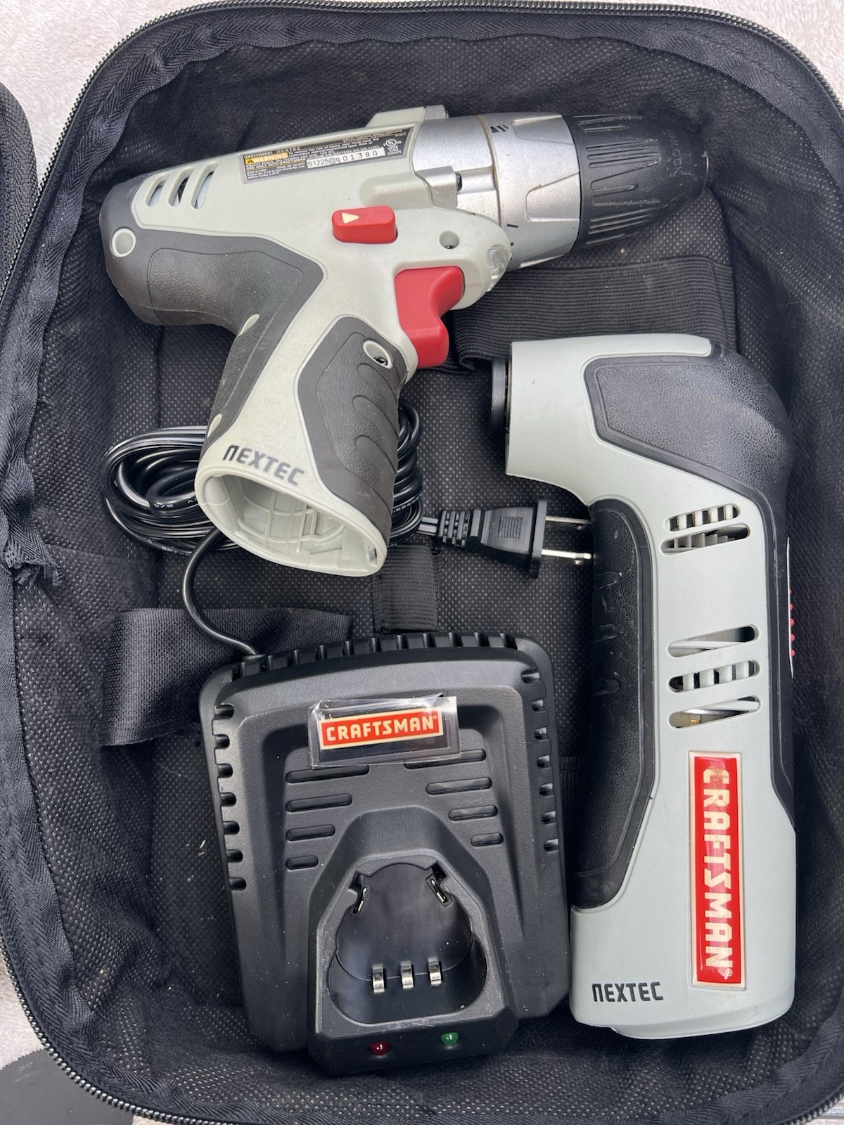 🇺🇸Craftsman NEXTEC 12V Drill/Driver Multi-Tool Battery Charger Case🇺🇸