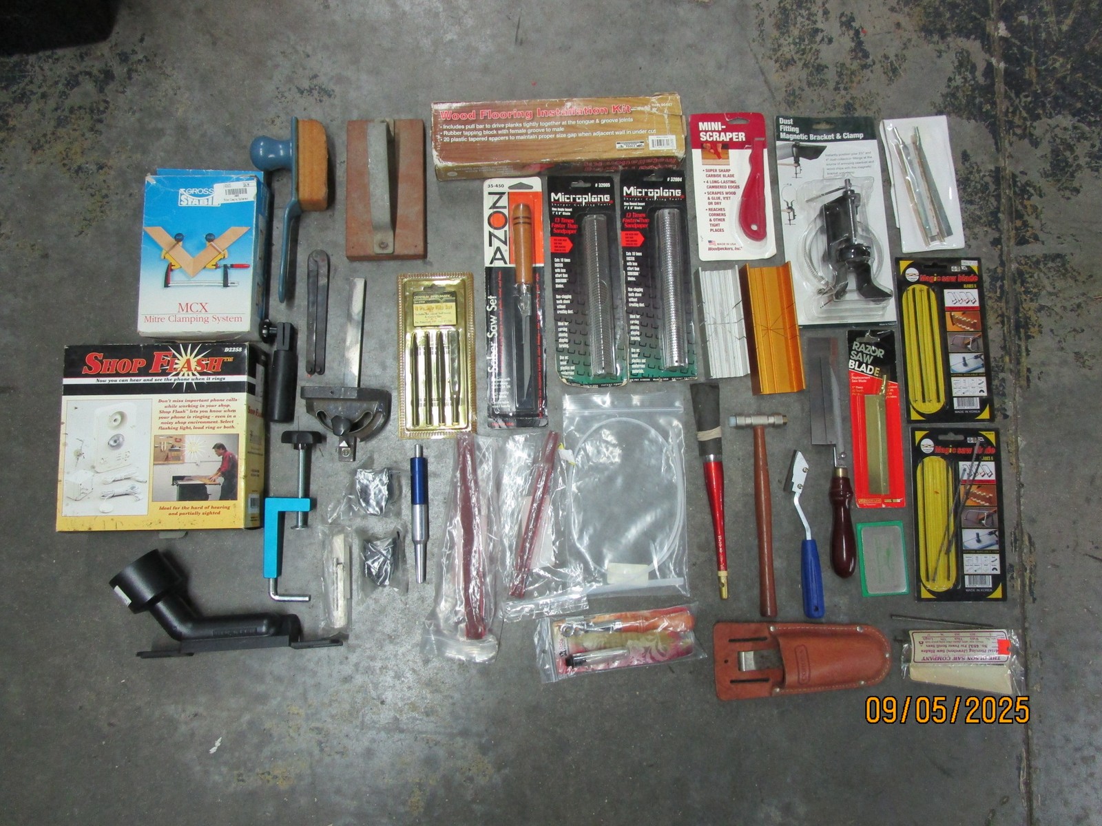 Large Lot of Various Woodworking Tools New & Used