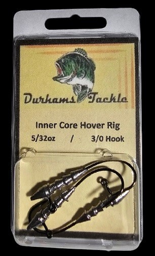 Durhams Tackle Inner Core Hover Rig 5/32oz 3/0 hook (3 pack)