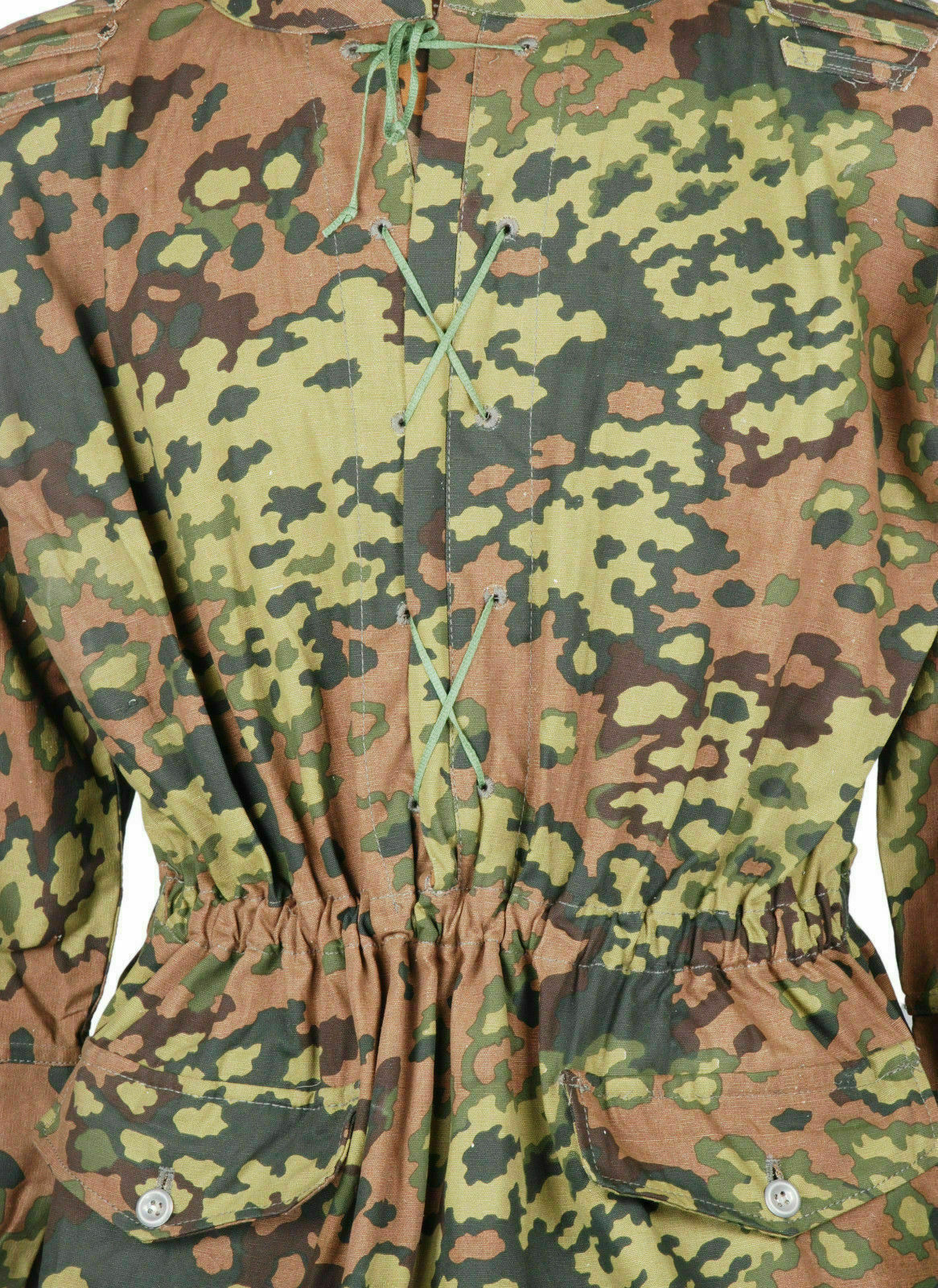 WW2 WWII German Elite M42 Oak Leaf Reversible Camouflage Smock Size M