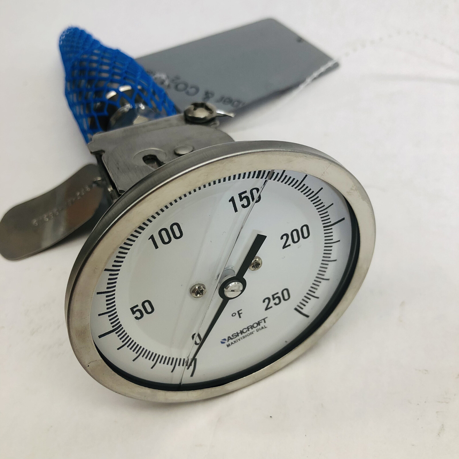 ASHCROFT DIAL THERMOMETER 0-250F