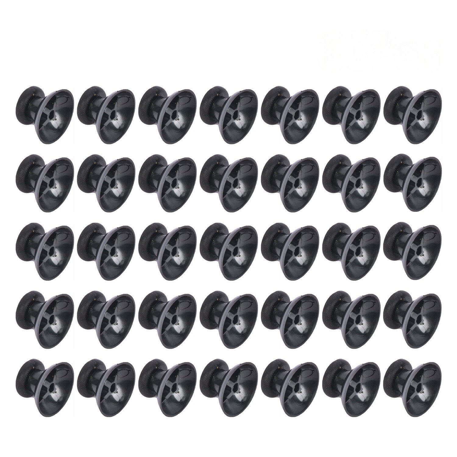 New 30Pcs Thumbsticks Analog Sticks Rocker Cap For Xbox one Controller Black