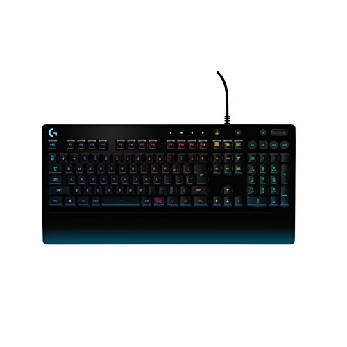 Gaming Keyboard Logitech G213 RGB palm rest water resistance