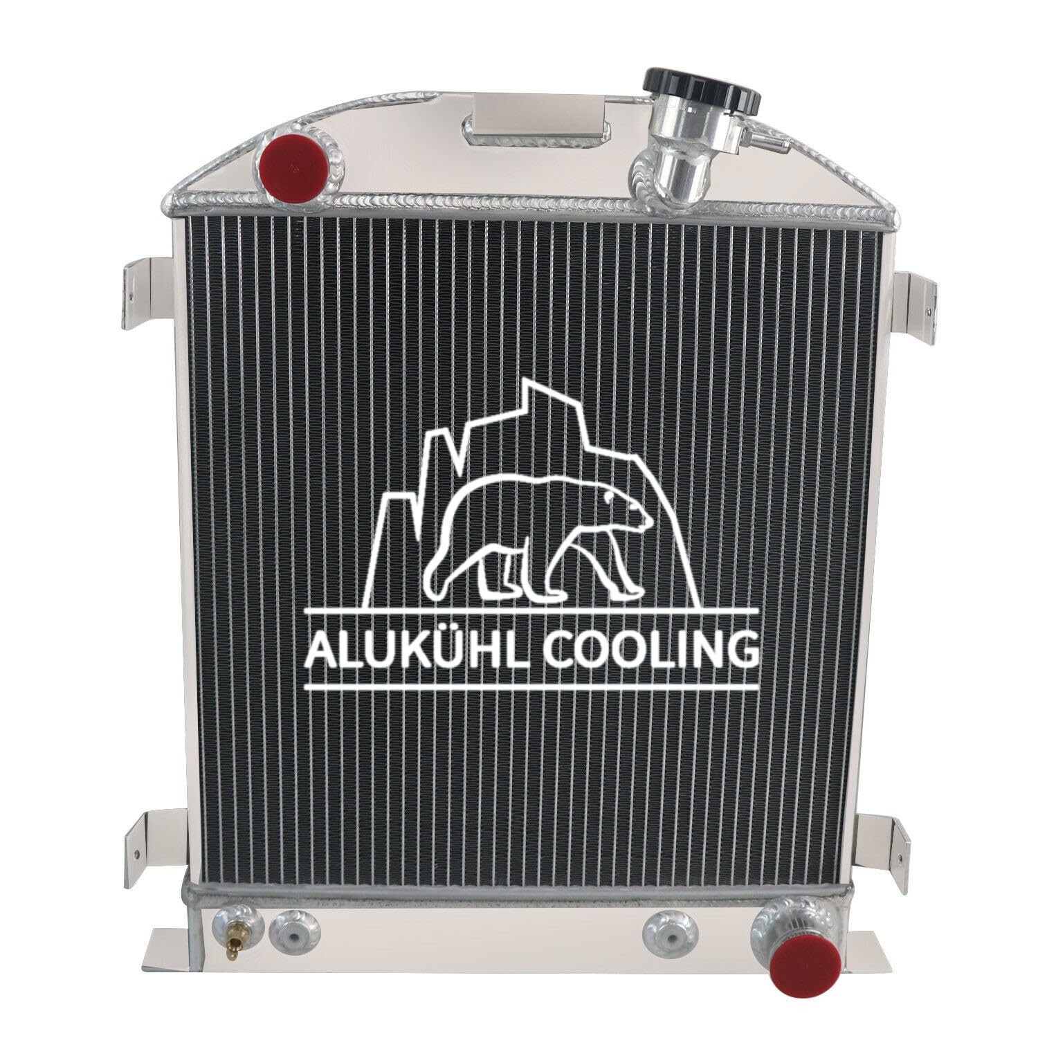 3 Row Aluminum Radiator for 1928-1931 Ford Chopped Hi-Boy Grill Shells