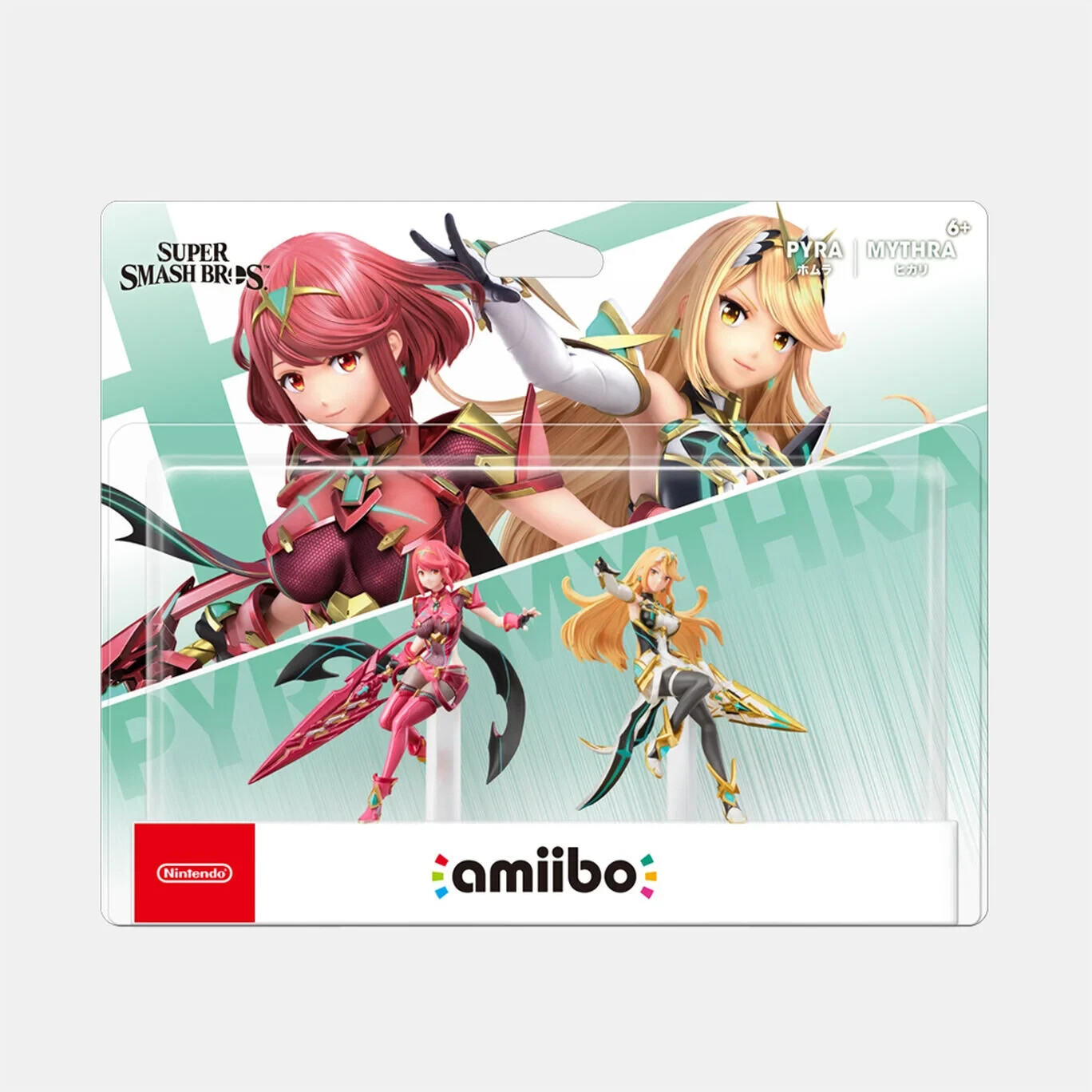 Nintendo amiibo Pyra Mythra Double Set  Super Smash Bros. Homura Hikari 2023