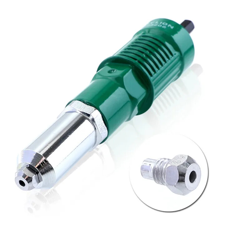 Electric Pull Rivet Head Rivet Gun Conversion Head Rivet Gun Set Power Tools Kit