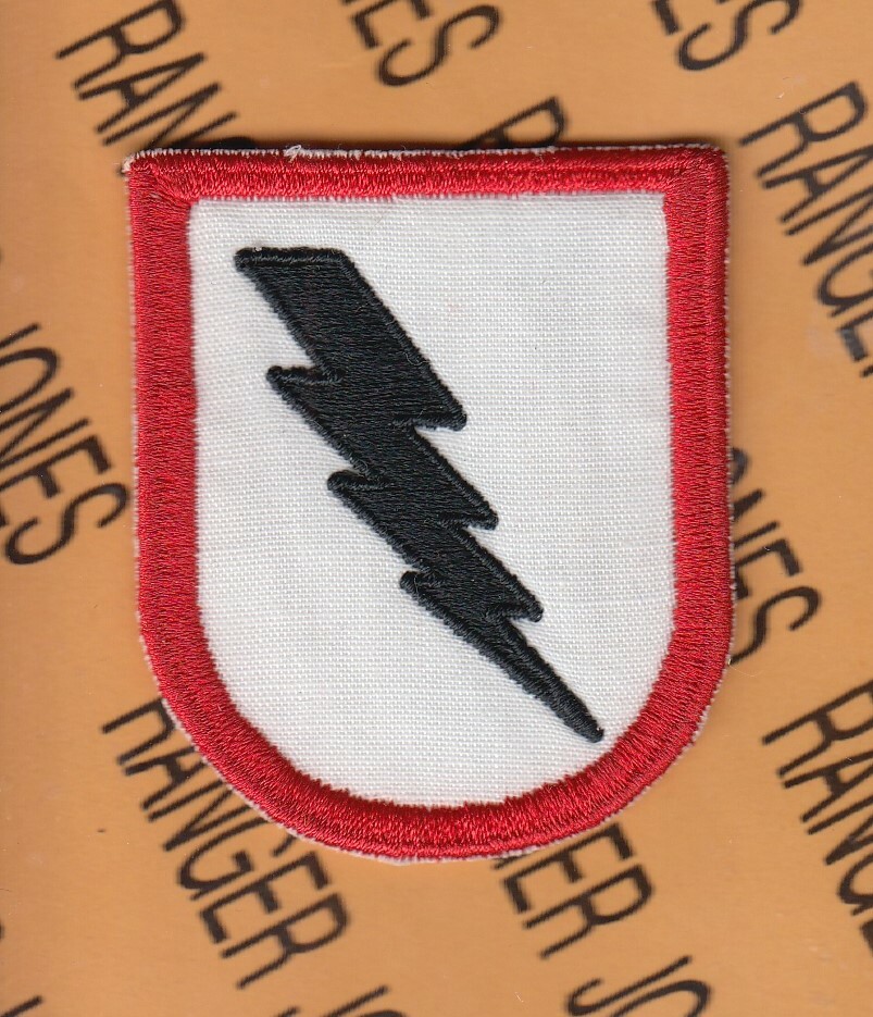 Aviation Section 81st Infantry Bde Airborne beret flash patch NFE #2A