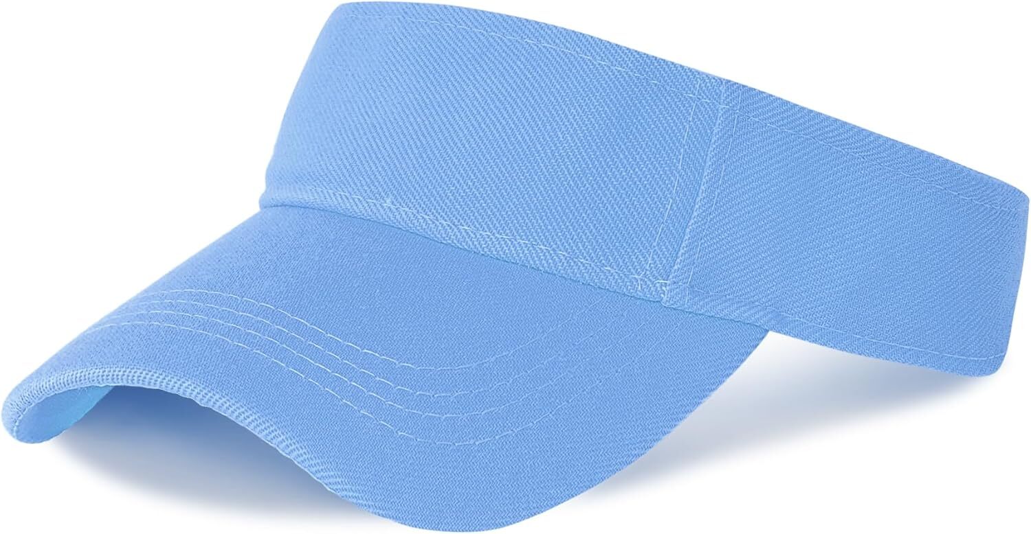 1 Piece of Sport Wear Athletic Visor Sun Sports Hat Blue
