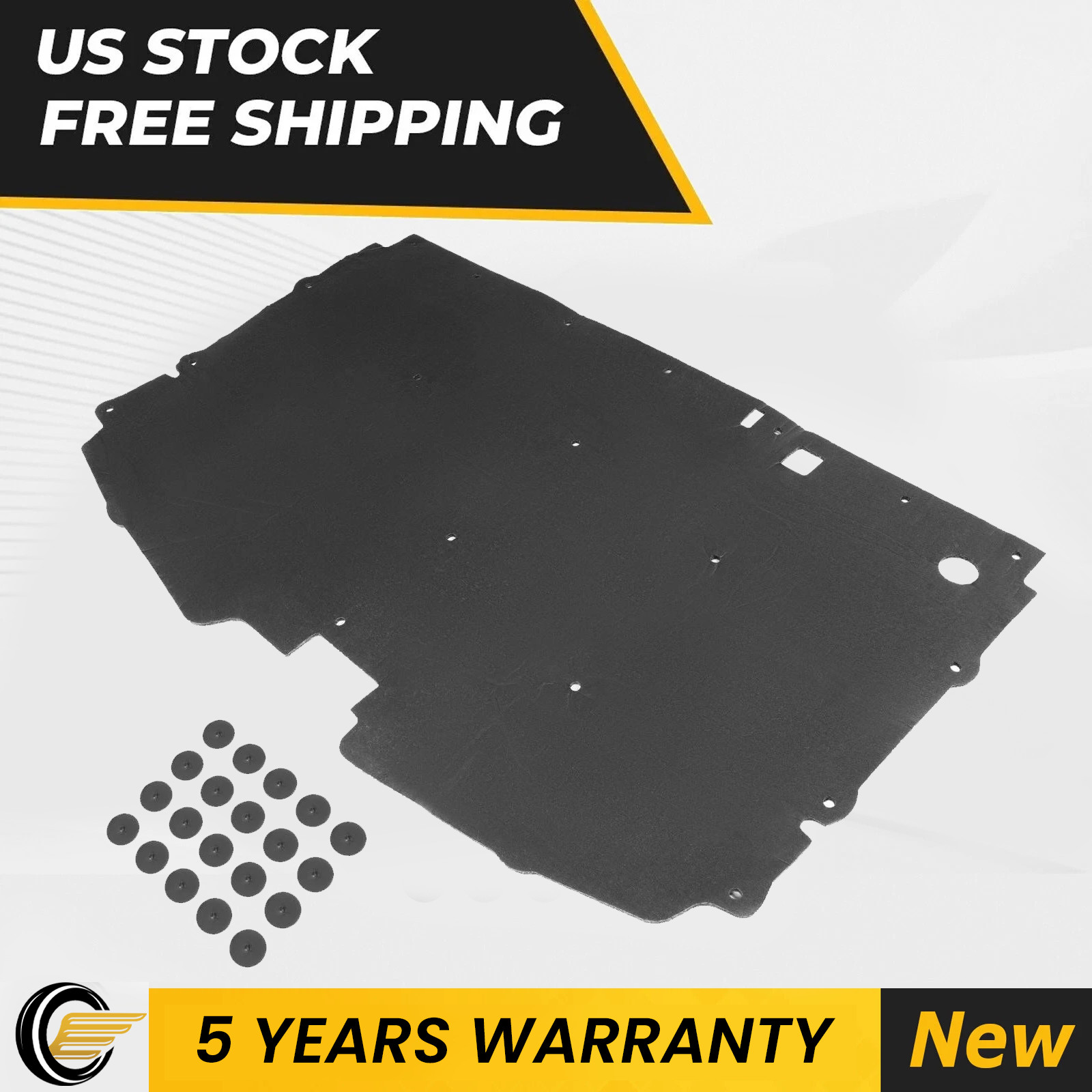 For 1988-1998 Chevy GMC Pickup Truck Suburban Yukon Hood Insulation Pad Z71 OBS