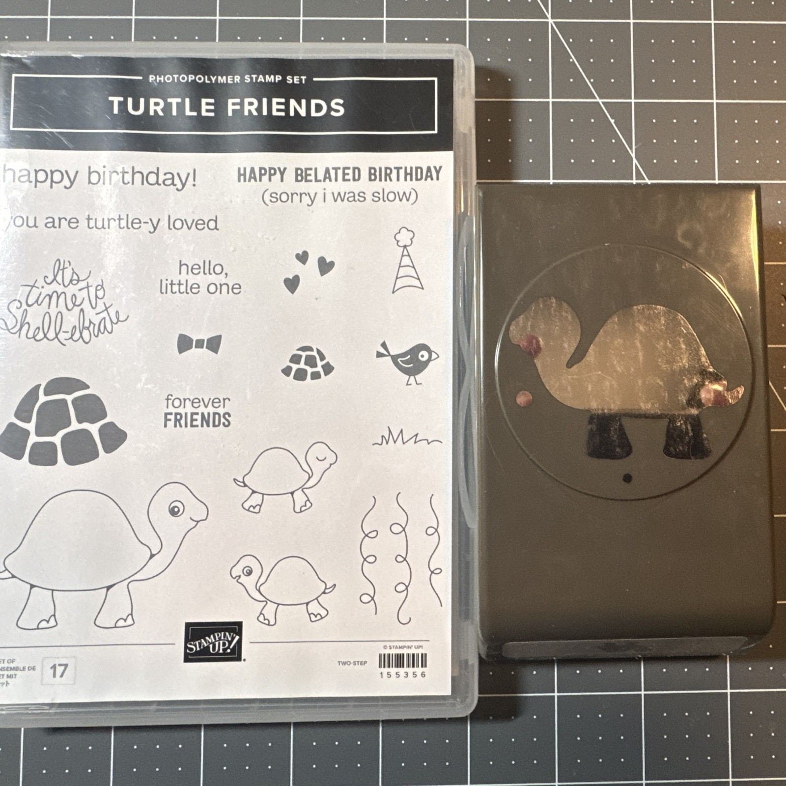 Stampin' Up! Turtle Friends BUNDLE - NEW! Stamp Set & Turtle Punch