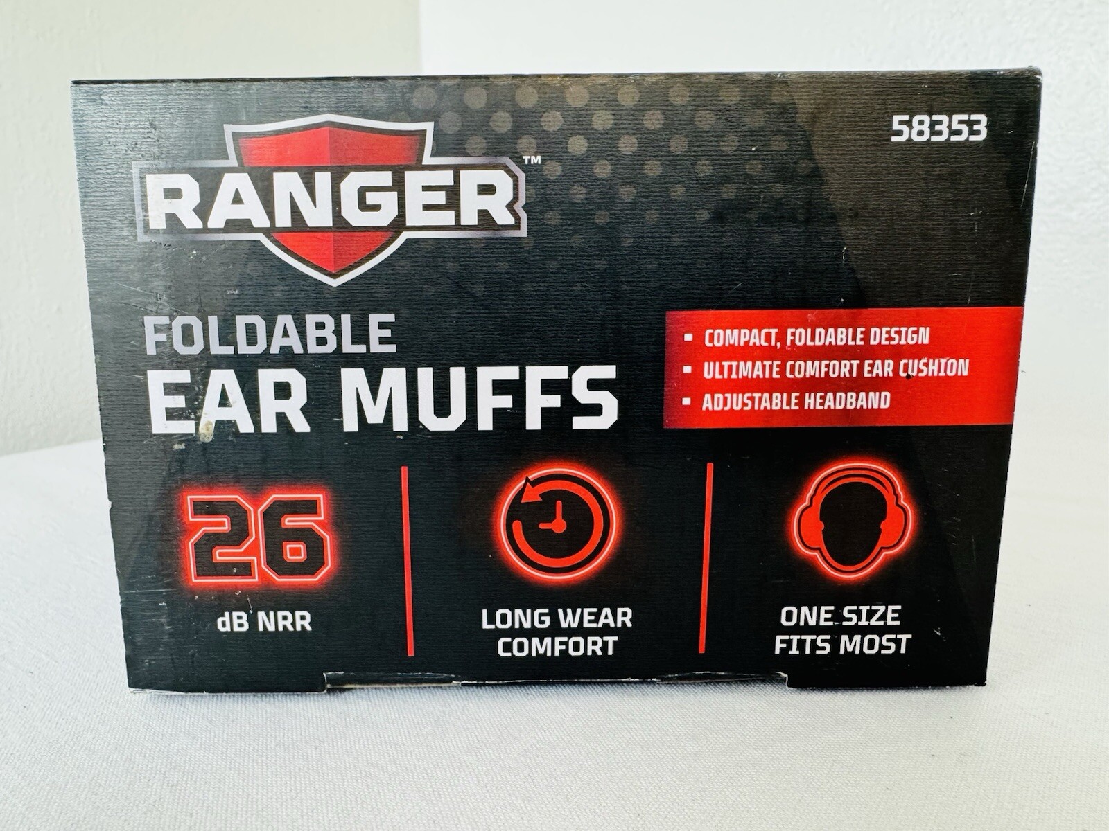 Ear Muff Hearing Safety Noise Protector Soundproofing Noise Shooting Work