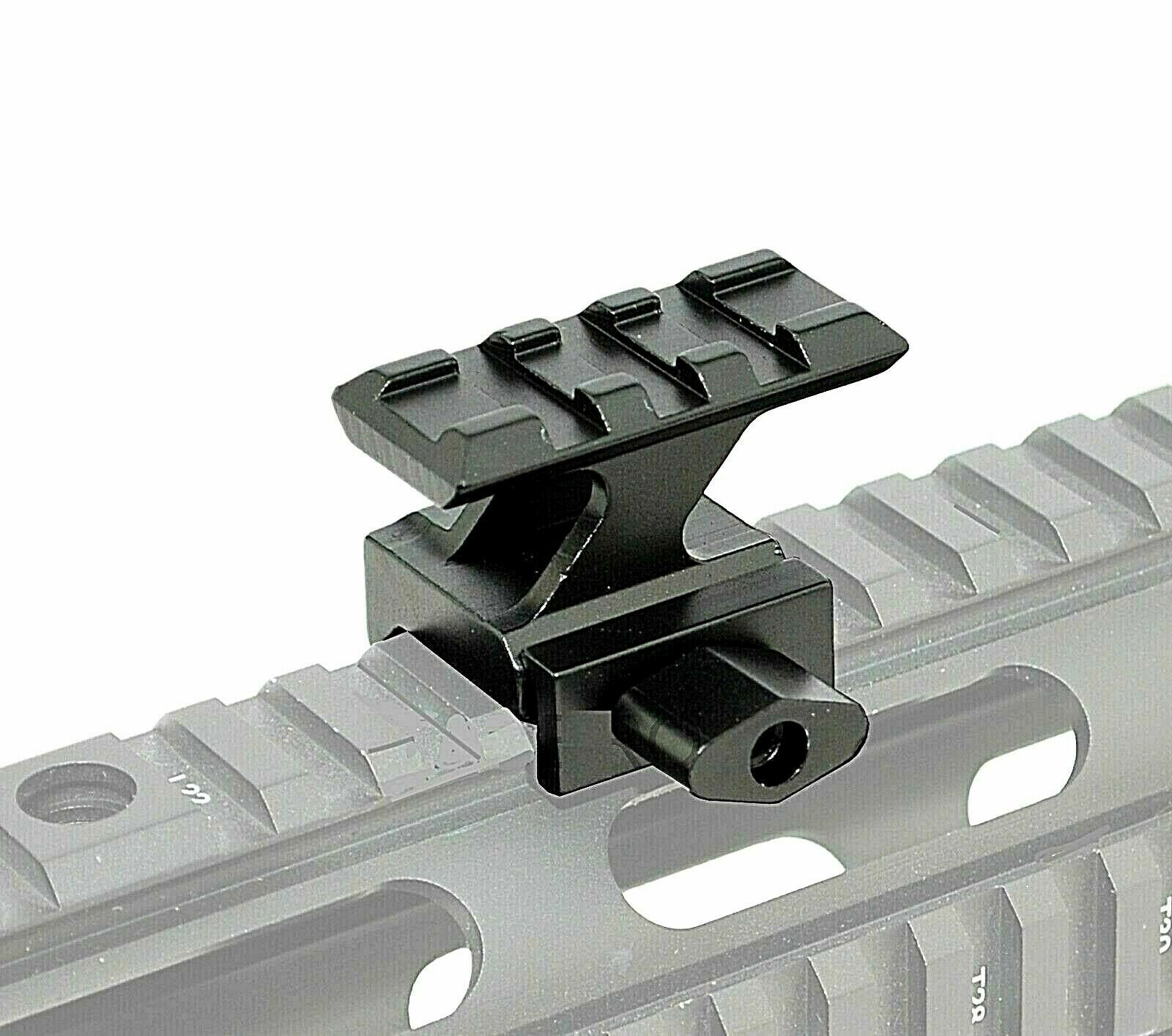 Tactical Riser Mount 20mm Picatinny Weaver Rail Scope Mount for Red Dot Sight