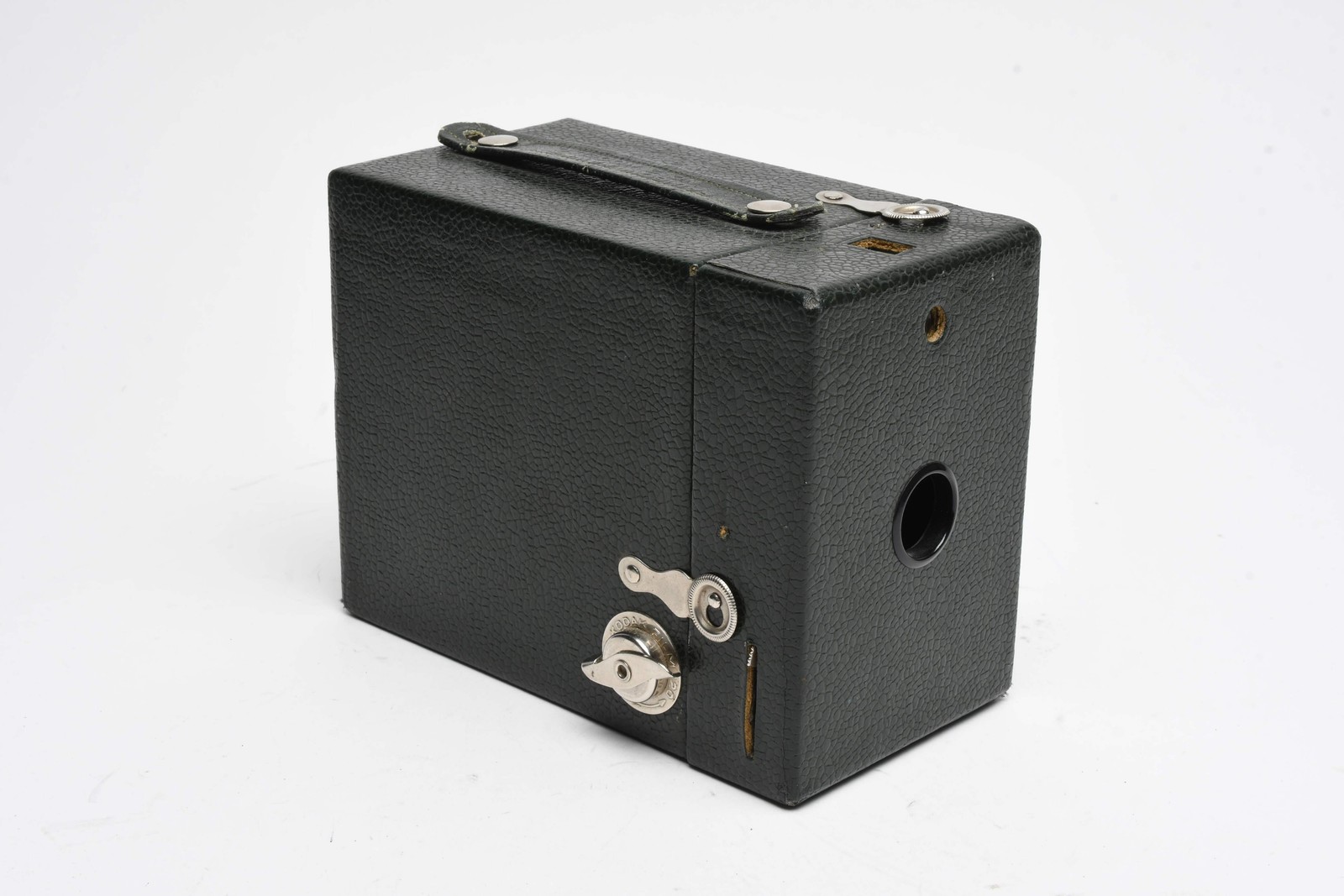Kodak No. 2 Rainbow Hawkeye Model C Green Box Camera 120 Film, Nice