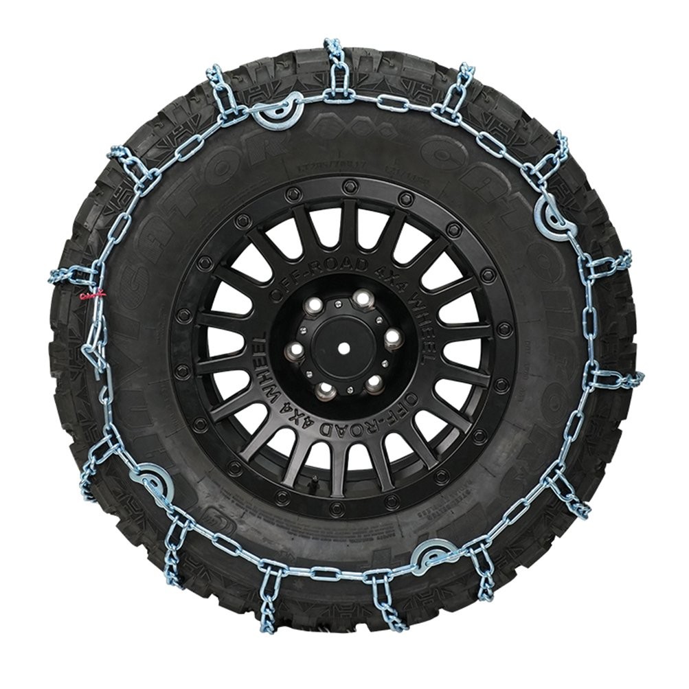Snow Chains Car Anti Slip Tire Chain Anti-Skid fits Car/SUV/Truck Adjustable