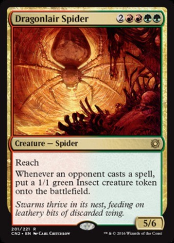 1x Dragonlair Spider Moderate Play MTG Magic - Kid Icarus -