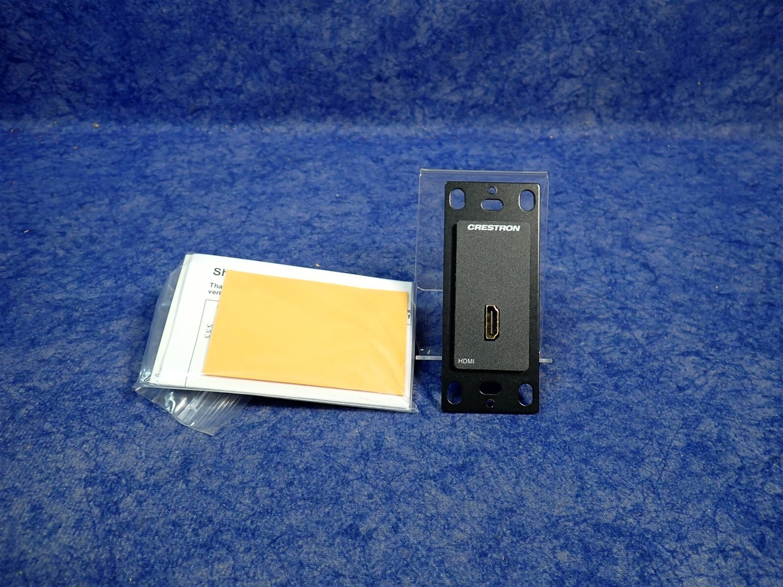 Crestron MP-WP152-B Media Presentation Wall Plate HDMI, Black (G66)