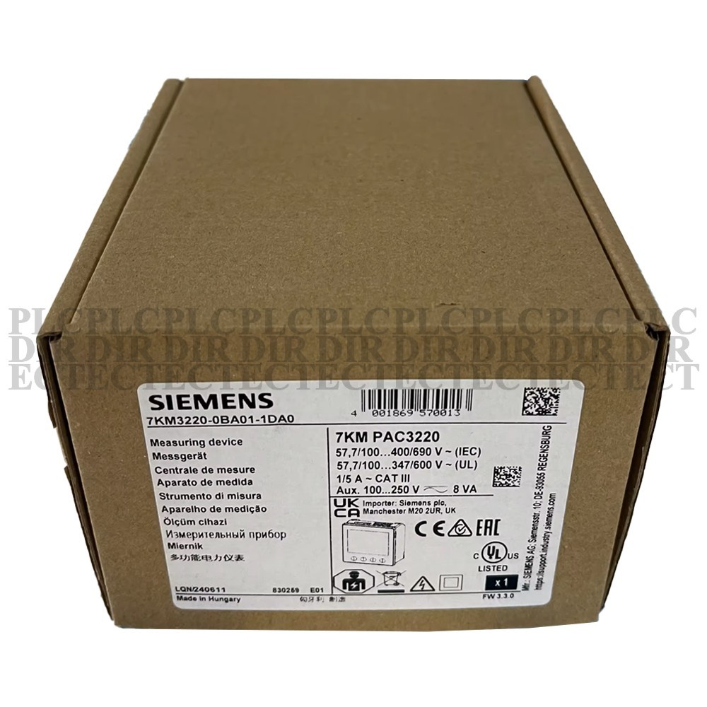 New SIEMENS 7KM3220-0BA01-1DA0 Energy Meter